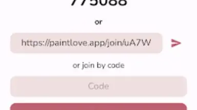 Captura de tela de Paint Love - widget for couple 3