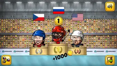 Captura de tela de Puppet Hockey 2