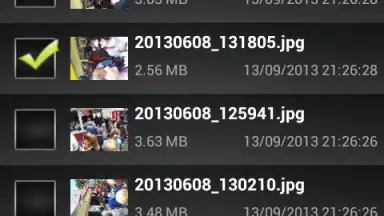 Captura de tela de File Selector/Explorer 4
