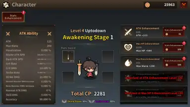 Captura de tela de Demigod Idle 8