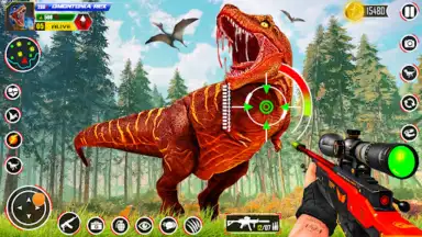 Captura de tela de Wild Dinosaur Hunting Attack 8