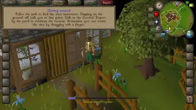 Captura de tela de Old School RuneScape 1