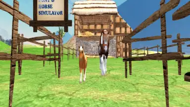 Captura de tela de Pony Horse Simulator Kids 3D 13
