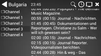 Captura de tela de ProgTV 4