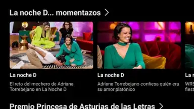 Captura de tela de RTVE Play 6