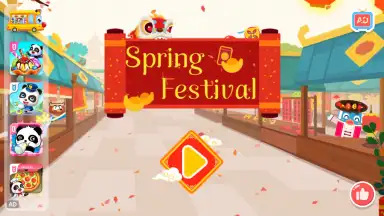 Captura de tela de Baby Panda's Chinese New Year 1
