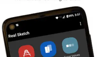 Captura de tela de Real Sketch 1