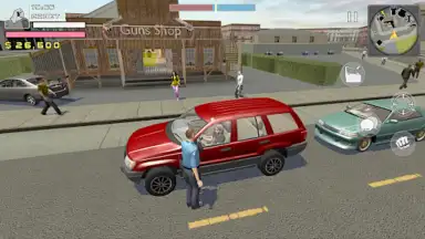 Captura de tela de Police Cop Simulator. Gang War 8