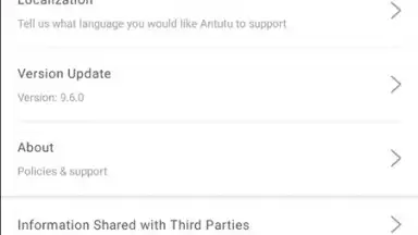 Captura de tela de AnTuTu Benchmark 4