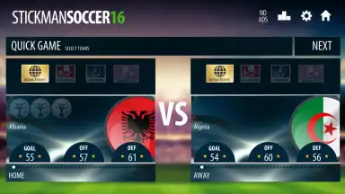Captura de tela de Stickman Soccer 2016 8