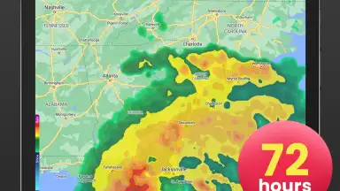 Captura de tela de NOAA Weather Radar 32