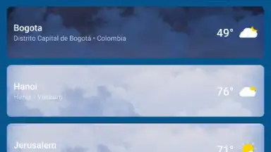 Captura de tela de Local Weather: Weather Forecast 9