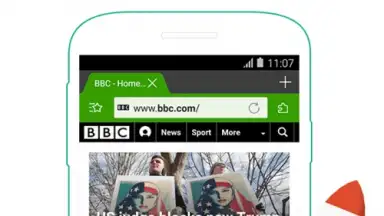 Captura de tela de Dolphin Browser HD 6