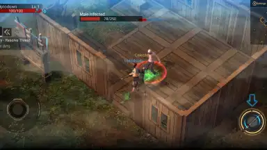 Captura de tela de Fallen World: Jurassic survivor 3