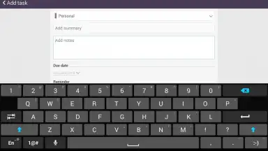 Captura de tela de ASUS Keyboard 7