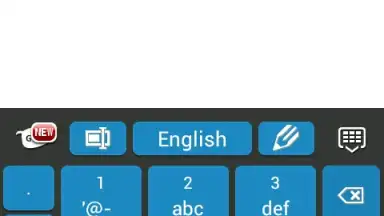 Captura de tela de Keyboard for Galaxy S4 4