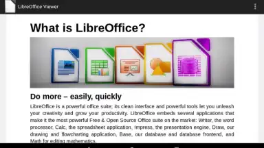 Captura de tela de Collabora Office 6