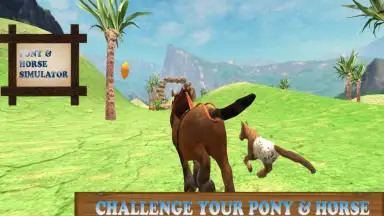 Captura de tela de Pony Horse Simulator Kids 3D 5