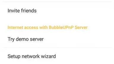 Captura de tela de BubbleUPnP 4