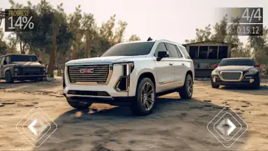 Captura de tela de Offroad Prado Parking Car Game 7