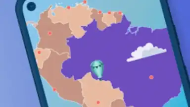 Captura de tela de GeoExpert: World Geography Map 5