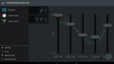 Captura de tela de Headphones Equalizer 14