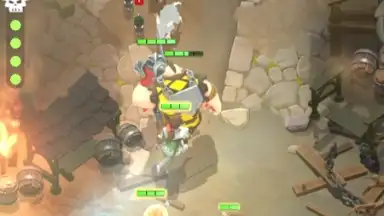 Captura de tela de Darkfire Heroes 2