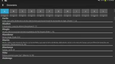 Captura de tela de Biblia fuera de línea 3