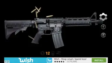 Captura de tela de Weaphones Gun Sim Free Vol 1 5