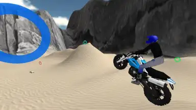 Captura de tela de Motocross Bike Offroad Driving 4