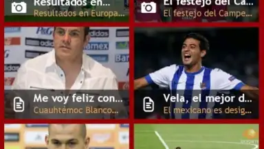 Captura de tela de Televisa Deportes 9