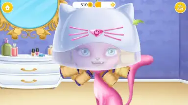 Captura de tela de Cat Hair Salon Birthday Party 6