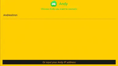 Captura de tela de Andy Remote Control 5