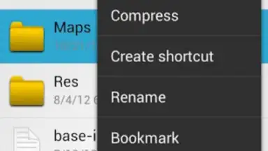 Captura de tela de OI File Manager 2