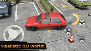 Captura de tela de Backyard Parking 3D 8