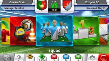 Captura de tela de Top Eleven 2