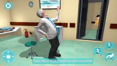 Captura de tela de Scary Doctor 3D Pranks Fun 2