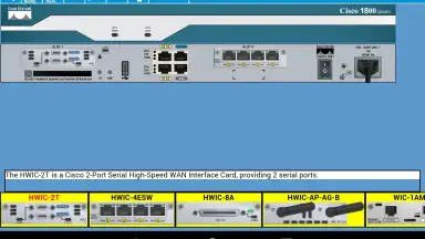 Captura de tela de Cisco Packet Tracer Mobile 3