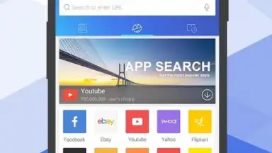 Captura de tela de Браузер Internet 4