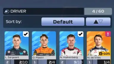Captura de tela de F1 Clash - Car Racing Manager 17