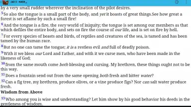 Captura de tela de Live Bible 5