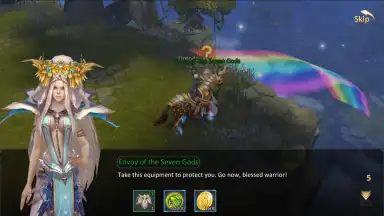 Captura de tela de Armored God 5