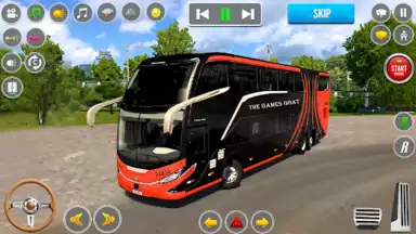 Captura de tela de Bus Driving: Real City Bus 8