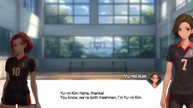 Captura de tela de Volley Girls: Volleyball SPIKE 4