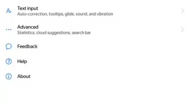 Captura de tela de Yandex Keyboard 19
