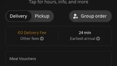 Captura de tela de Uber Eats 7