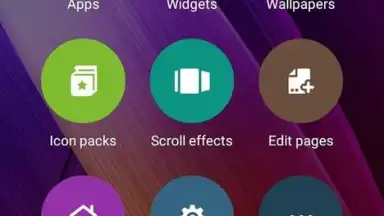 Captura de tela de ASUS Launcher 7