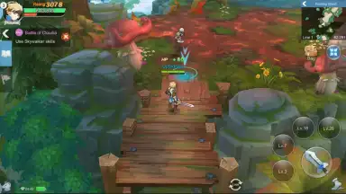 Captura de tela de Cloud Song 1