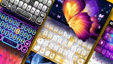 Captura de tela de Kika Keyboard - Cool Fonts, Emoji, Emoticon, GIF 8