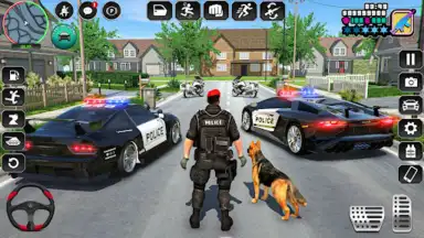 Captura de tela de Police Thief Games: Cop Sim 6